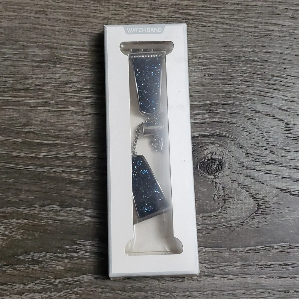 NWT Blue Bling Watchband and 38mm/40mm